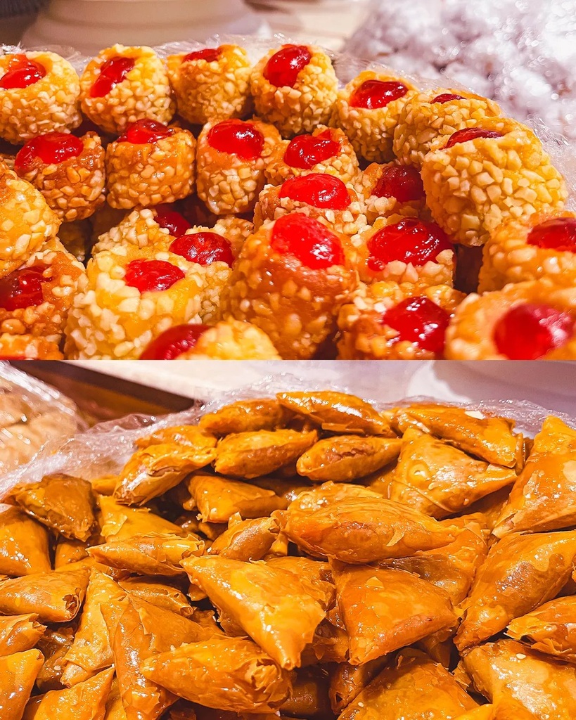 Almond Briwates w/ Honey